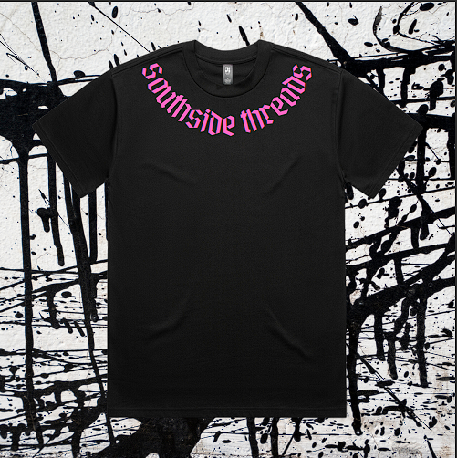 The OG Oversized Tee - Black and Pink