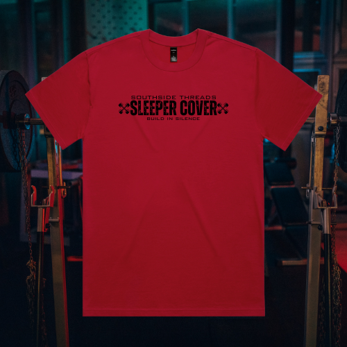 Sleeper Cover Oversized Tee - Red